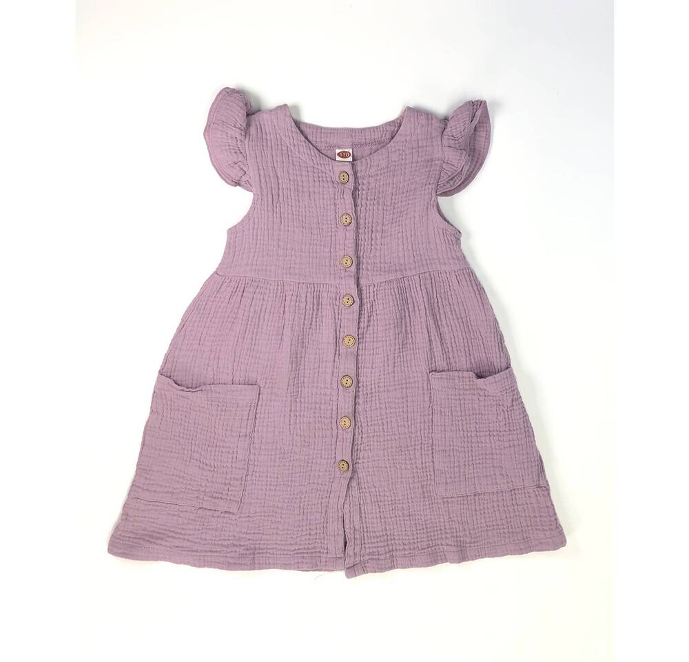 GIRLS PURPLE DRESS SIZE 4/5
